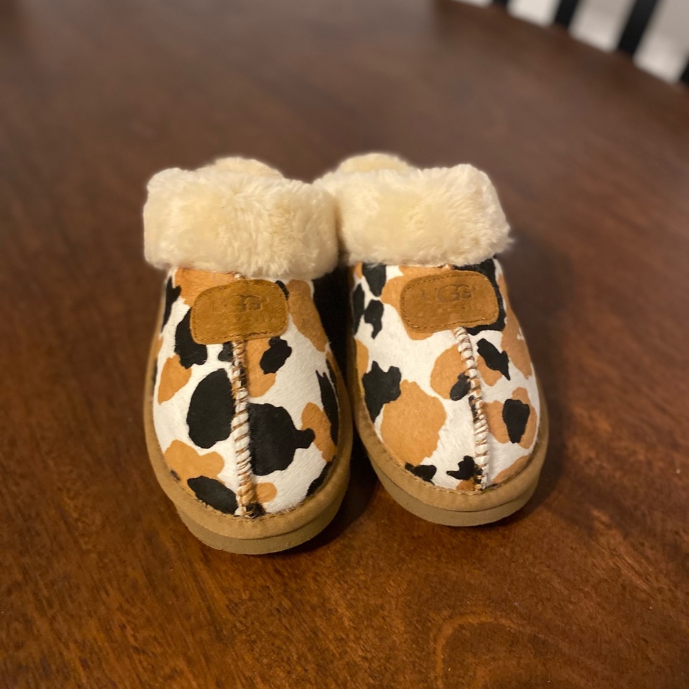 Ugg Cowprint Slippers